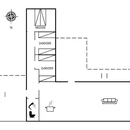 Hébergement de vacances Faxi - 100m From The Sea By Interhome *